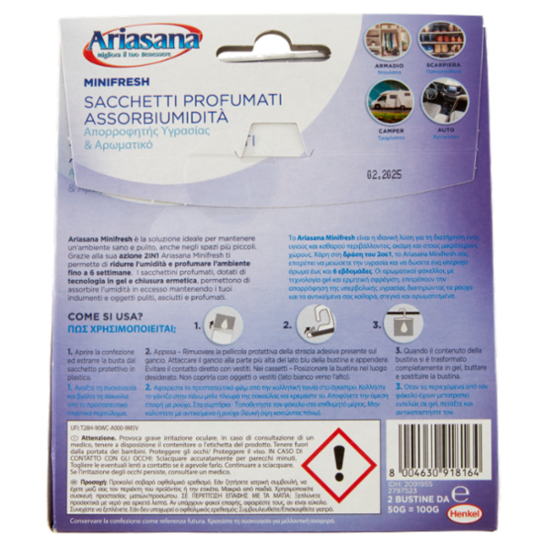 ARIASANA Minifresh Relax 100 g