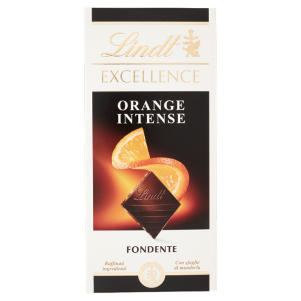 Lindt Excellence Tavoletta Cioccolato Fondente Arancia 100 g