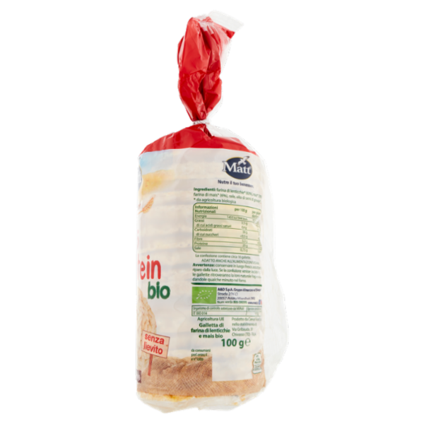 Matt non solo pane le Mais Protein bio 100 g
