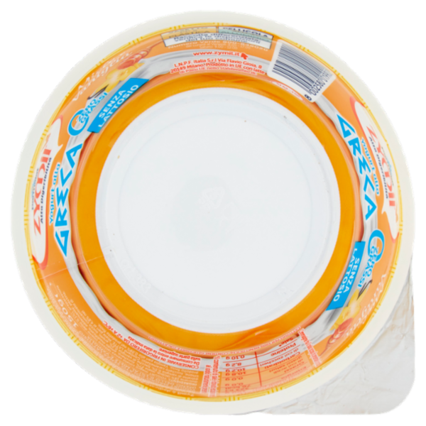 ZYMIL Alta Digeribilità Senza Lattosio Yogurt alla Greca Zero Grassi Miele e Vaniglia 150 g