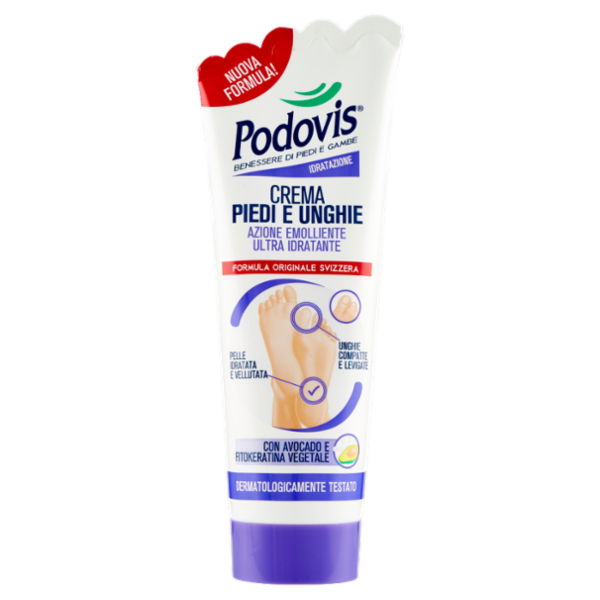 Podovis Idratazione Crema Piedi e Unghie 100 ml