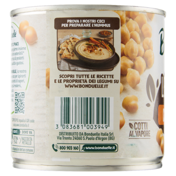 Bonduelle al Vapore Ceci Gustosi e Vellutati 310 g