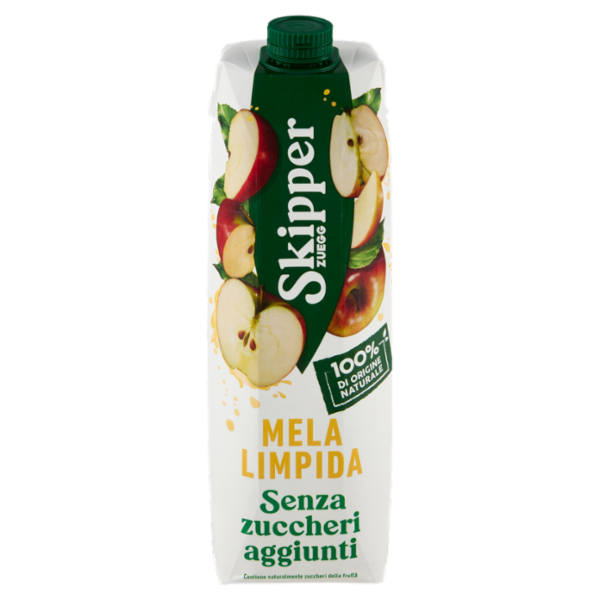Zuegg Skipper Mela Limpida 100% succo 1000 ml