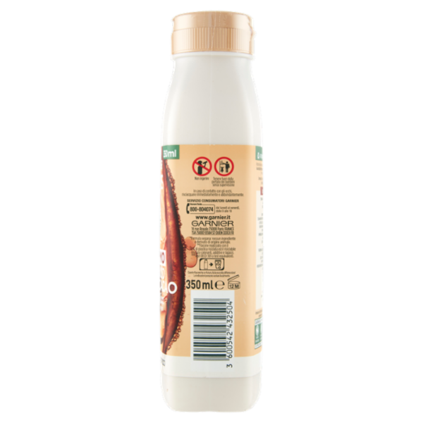Garnier Fructis Balsamo Hairfood Burro di Cacao, per capelli secchi e ricci 350 ml