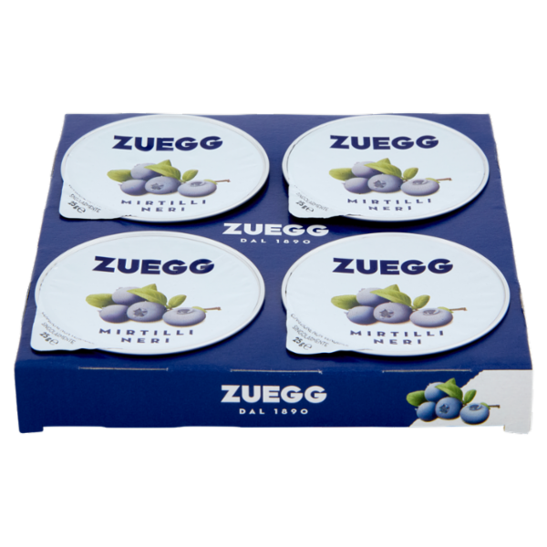 Zuegg I frutteti di Oswald Zuegg Mirtilli Neri 4 x 25 g