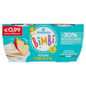 Granarolo Bimbi Yogurt Crescita Mela 2 x 100 g