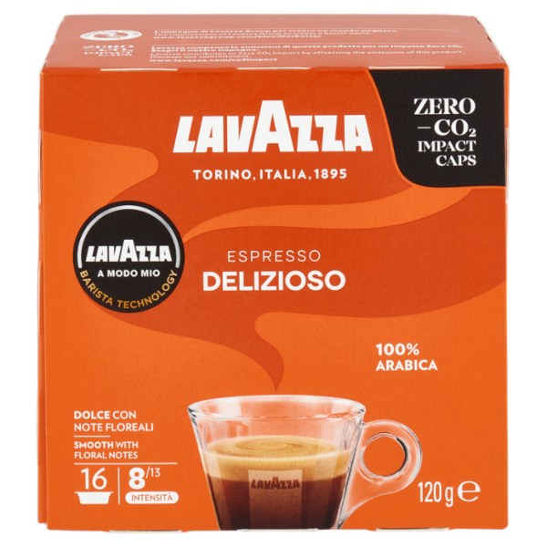 Lavazza A Modo Mio Espresso Delizioso 16 Capsule 120 g