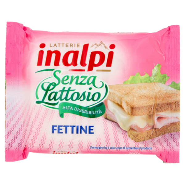 Latterie inalpi Senza Lattosio Fettine 150 g