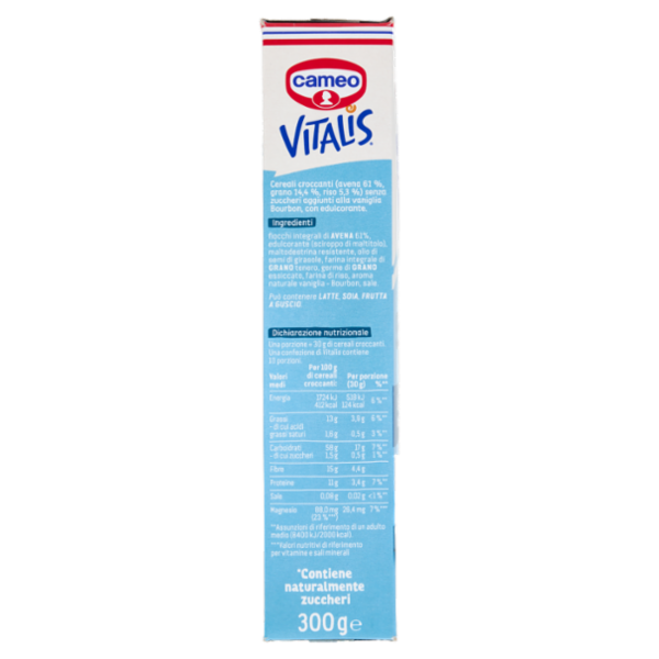 cameo Vitalis il Müesli Senza Zuccheri Aggiunti* Croccante Classico 300 g