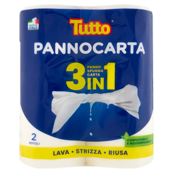 Tutto Pannocarta 3in1 2 pz