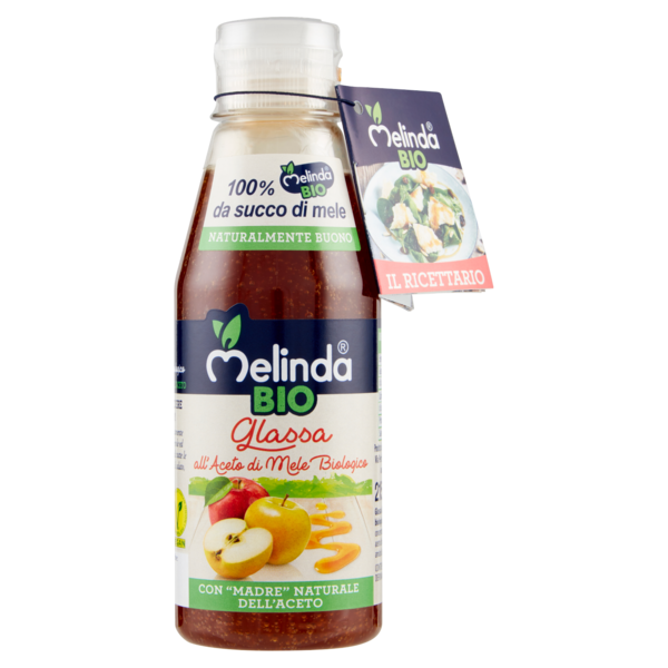 Melinda Bio Glassa all'Aceto di Mele Biologico 215 ml