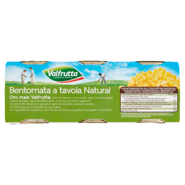Valfrutta Oro mais Italiano 3 x 160 g