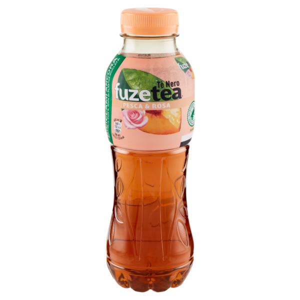 FUZE TEA, Tè alla Pesca e Rosa 400ml (PET)