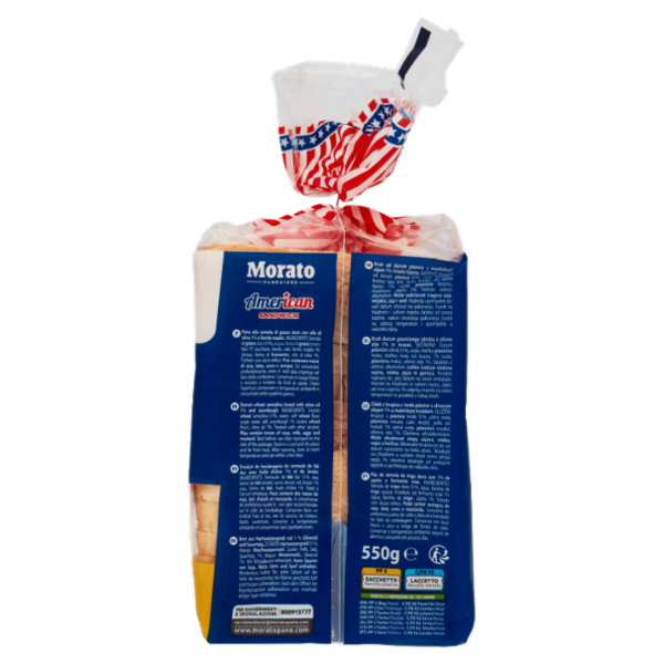 Morato American Sandwich Grano Duro 14 x 39,3 g