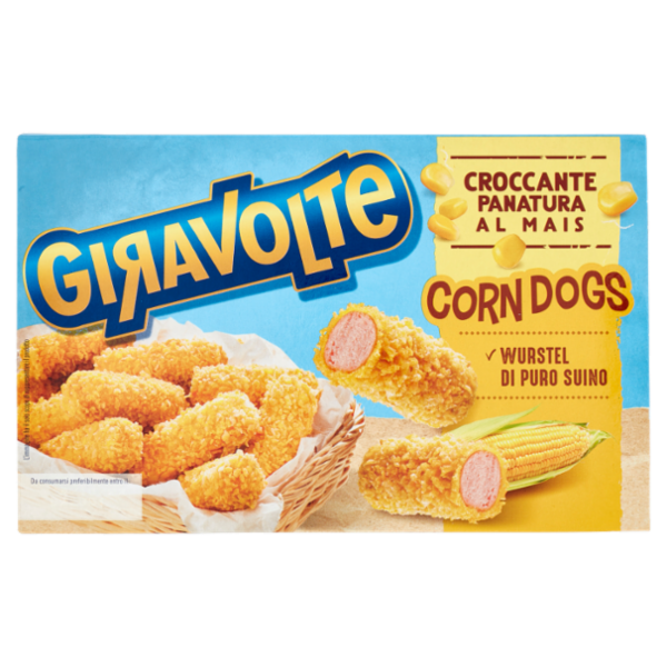 Giravolte Corn Dogs 8 x 19 g