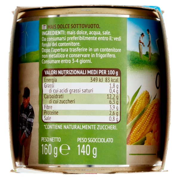 Valfrutta Oro mais Italiano 3 x 160 g