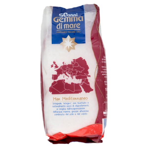 Gemma di mare Gli Integrali Sale Marino del Mediterraneo Grosso 1000 g