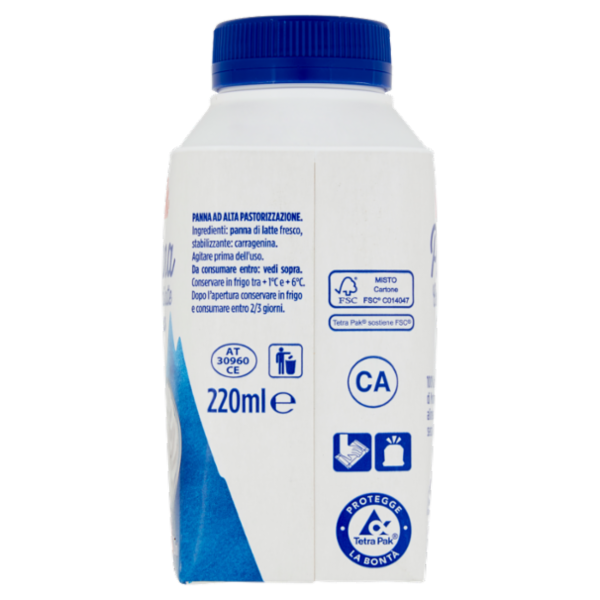 Milk Panna Crema di latte fresco 220 ml
