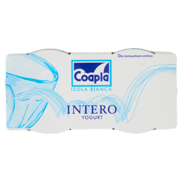 Coapla Yogurt Intero con Latte Alta Qualità 2 x 125 g