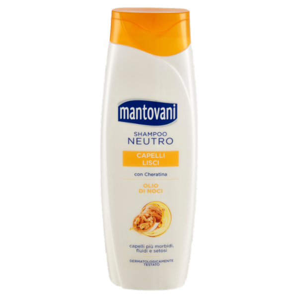 mantovani Shampoo Neutro Capelli Lisci 400 ml