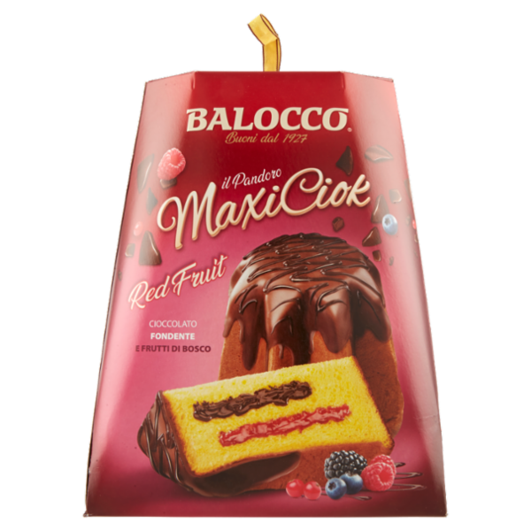 Balocco il Pandoro MaxiCiok Red Fruit 800 g