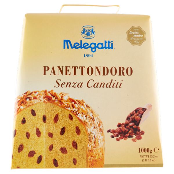 Melegatti 1894 Panettondoro Senza Canditi 1000 g