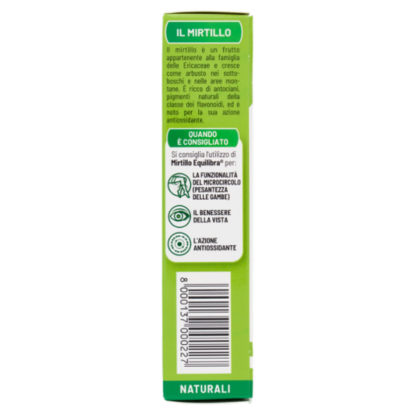 equilibra Mirtillo 60 Capsule Vegetali 26 g