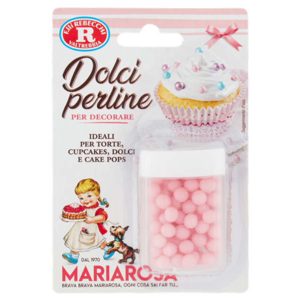 Mariarosa Dolci Perline Rosa 30 g