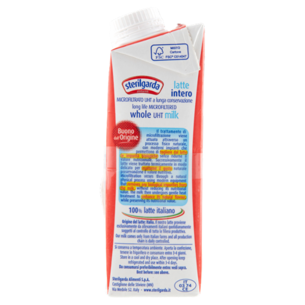 sterilgarda latte intero Microfiltrato 3 x 250 ml