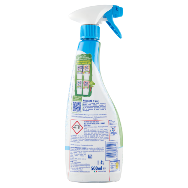 Ace Bagno Brillante Formula Anticalcare Senza Candeggina 500 ml