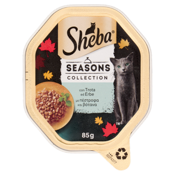 Sheba Creazioni Speciali in Salsa con trota ed erbe 85 g