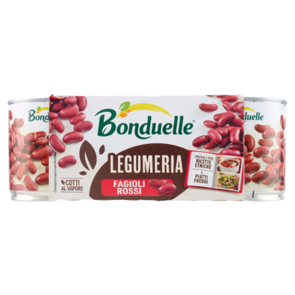 Bonduelle Fagioli Rossi al Vapore 3 x 160 g