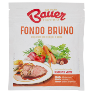 Bauer Fondo Bruno Preparato Per Intingoli e Salse 70 g