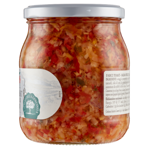 Coelsanus Farci Toast Salsa Vegetale Classico 535 g