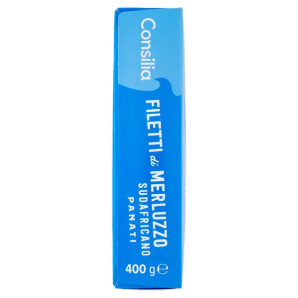 Consilia Filetti di Merluzzo in Croccante Panatura Surgelati 400 g