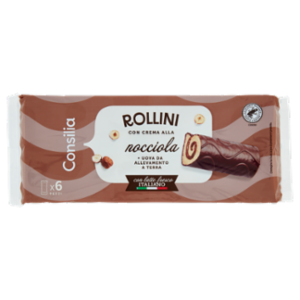 Consilia Rollini Con Crema Alla Nocciola 6x37 g