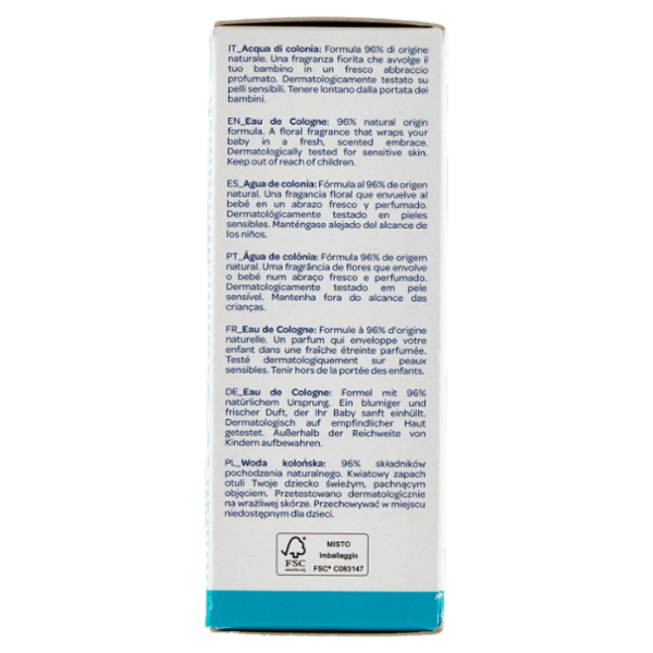 chicco Baby Moments Acqua di Colonia Fresca e Delicata 0m+ 100 mL