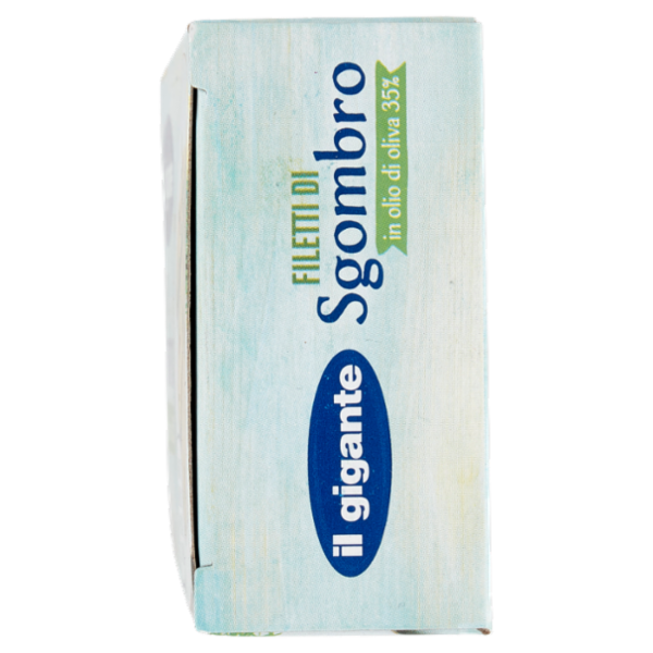 IL GIGANTE Filetti di Sgombro in olio di oliva 35% 125 g