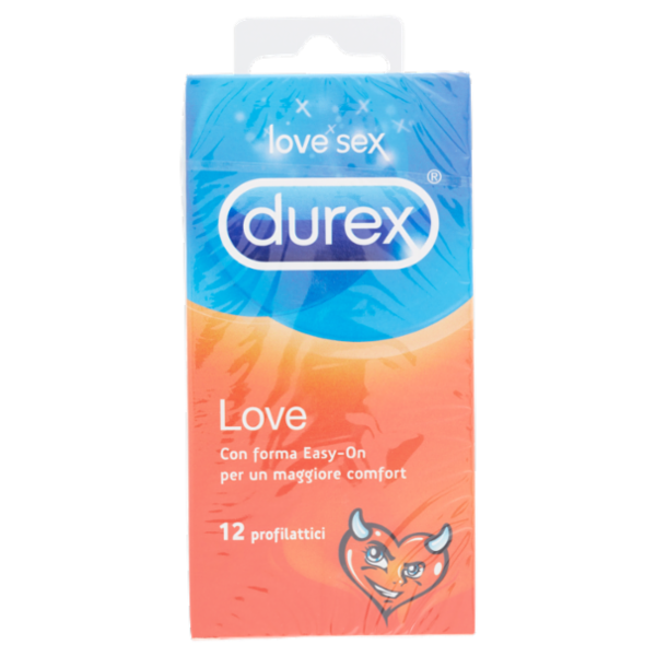 Durex Preservativi Love, 12 Profilattici