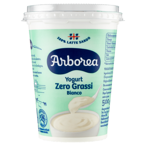 Arborea Yogurt Zero Grassi Bianco 500 g