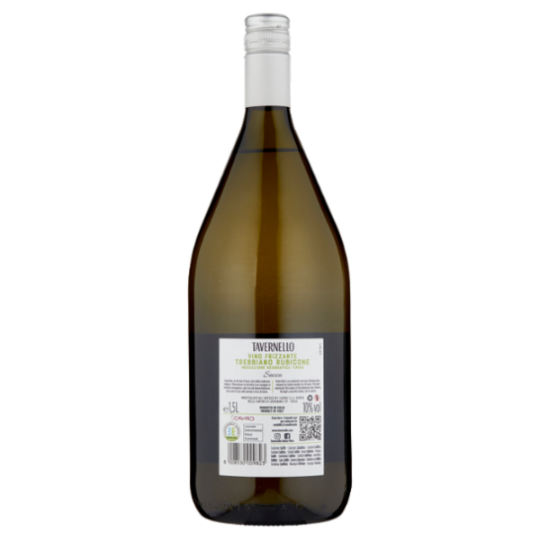 Tavernello Trebbiano Rubicone IGT Secco Vino Frizzante 1,5 L