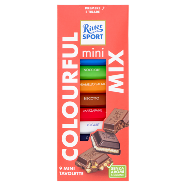 Ritter Sport mini Colourful Variety 9 x 16,67 g