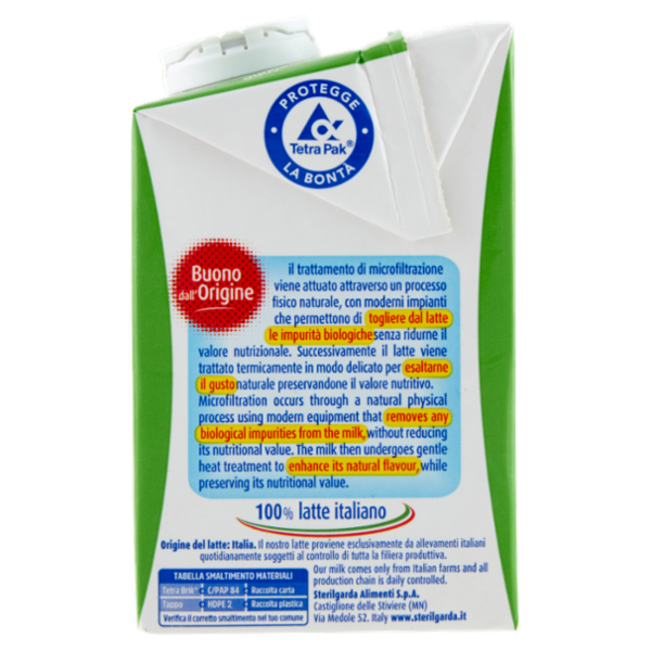 sterilgarda latte scremato Microfiltrato 500 ml