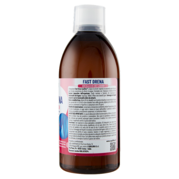equilibra Fast Drena Drenaggio dei Liquidi 500 ml