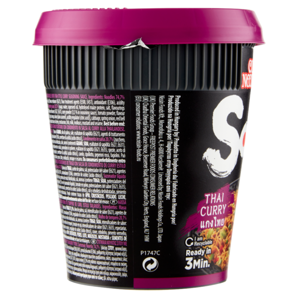 Cup Noodles Soba Wok Style Thai Curry 87 g