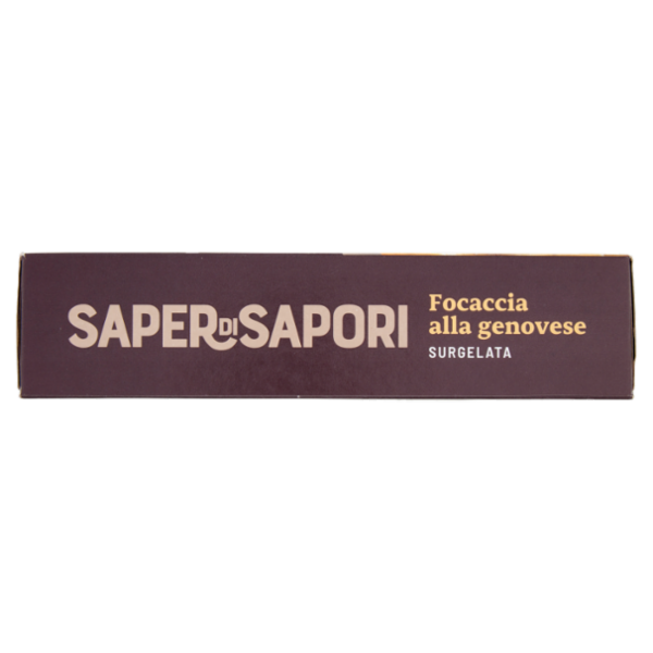 Selex Saper di Sapori Focaccia alla Genovese Surgelata 2x130 g