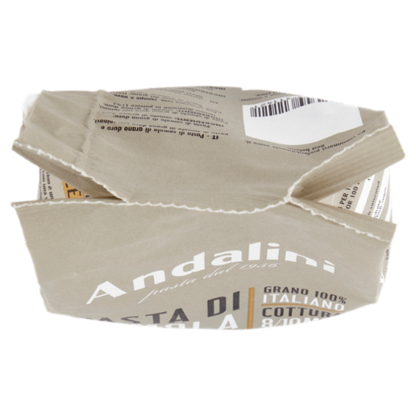Andalini Selection Pasta di Semola Gramigna Rigata Paglia e Fieno 500 g