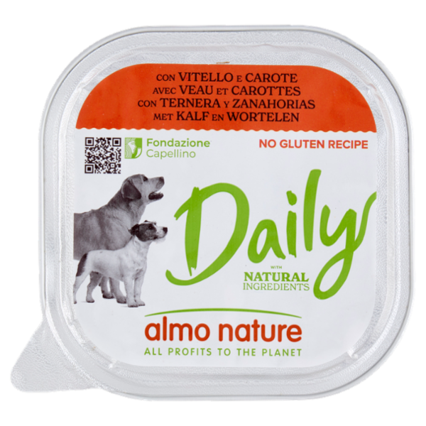 almo nature Daily con Vitello e Carote 300 g
