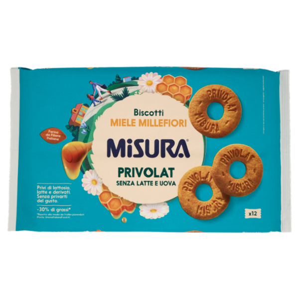Misura Privolat Biscotti al Miele Millefiori 400 g