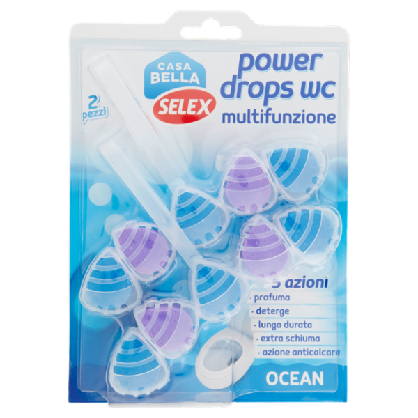 Selex Casa Bella Wc Power Drops Ocean 2 pezzi